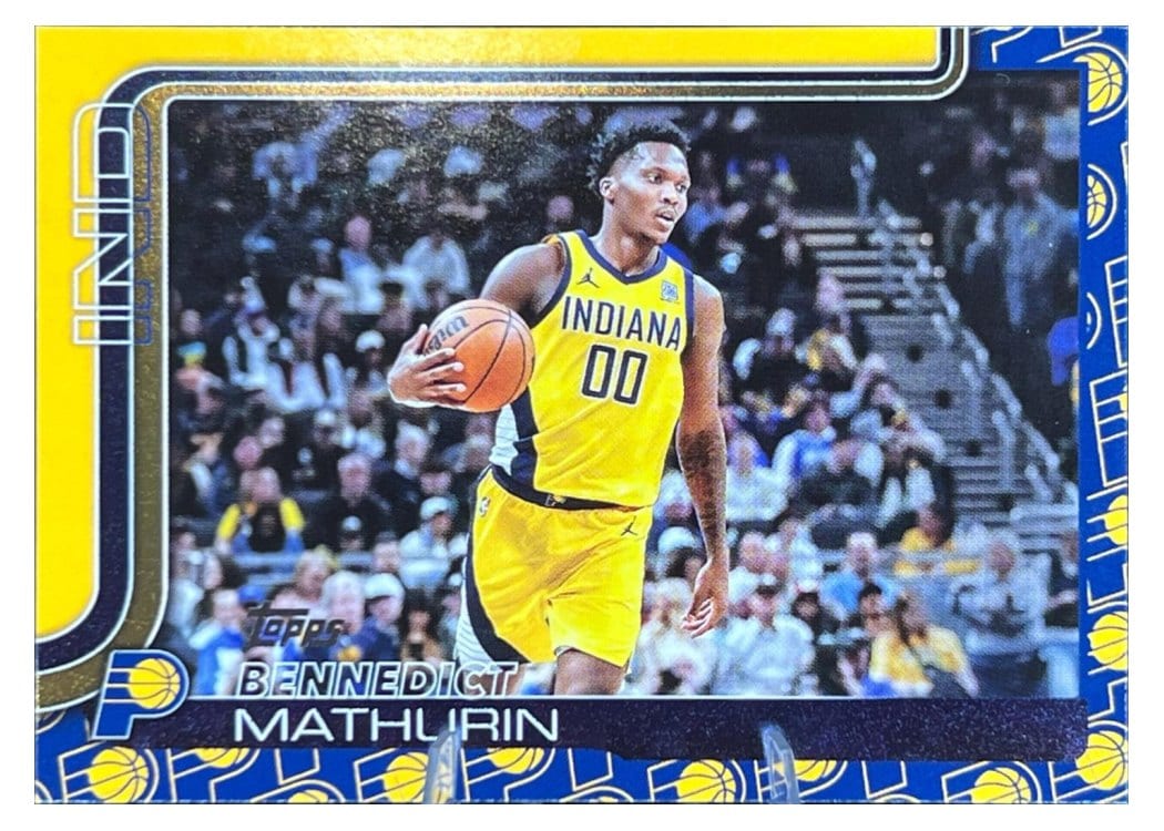 2025-26 Topps Base Set Bennedict Mathurin #48 card