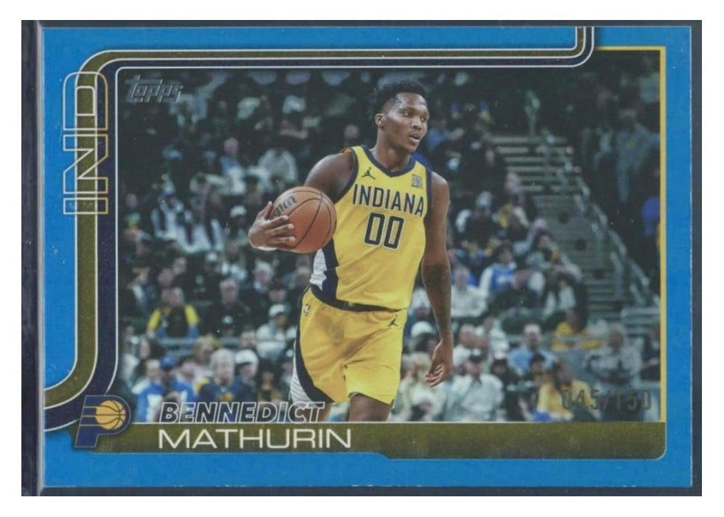 2025-26 Topps Base Set Bennedict Mathurin #48 card