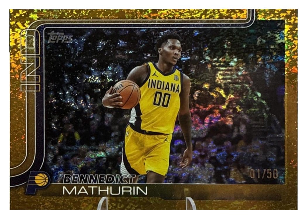 2025-26 Topps Base Set Bennedict Mathurin #48 card
