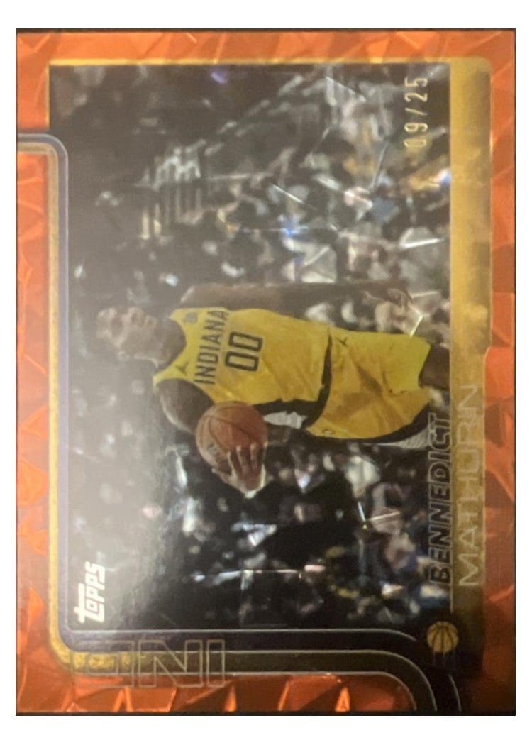 2025-26 Topps Base Set Bennedict Mathurin #48 card