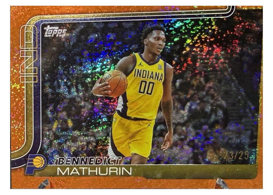 2025-26 Topps Base Set Bennedict Mathurin #48 card