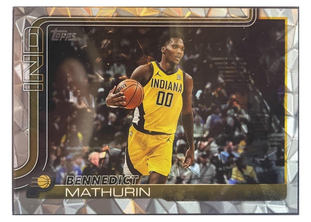 2025-26 Topps Base Set Bennedict Mathurin #48 card