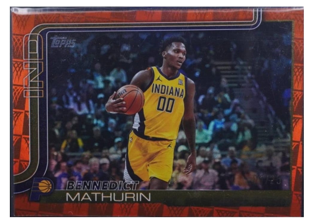 2025-26 Topps Base Set Bennedict Mathurin #48 card