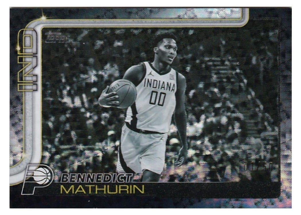 2025-26 Topps Base Set Bennedict Mathurin #48 card