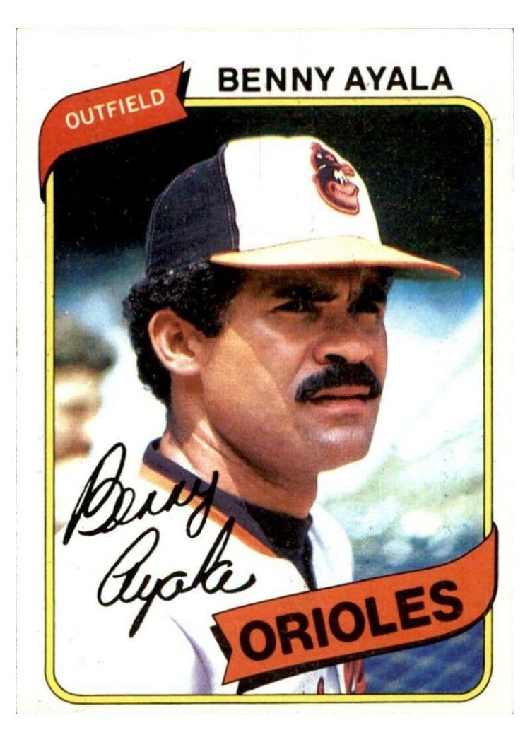 1980 Topps Benny Ayala #262 card