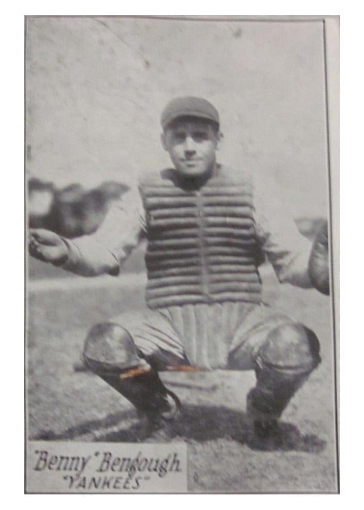 1929 R315 Benny Bengough card