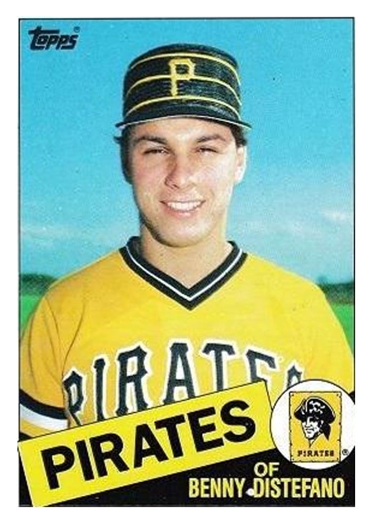 1985 Topps Benny Distefano #162 card