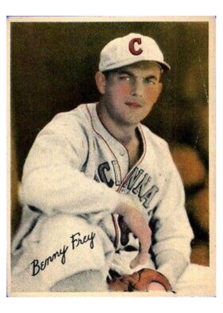 1936 R312 Benny Frey card