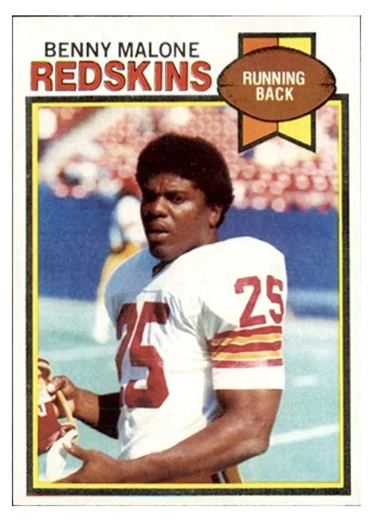 1979 Topps Benny Malone #196 card