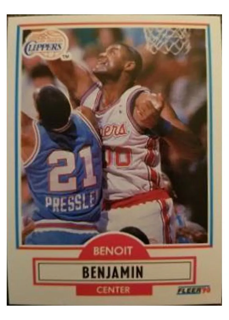 1990 Fleer Benoit Benjamin #84 card
