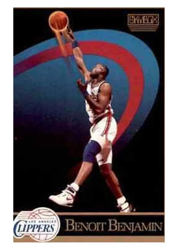 1990 Skybox Benoit Benjamin #124 card