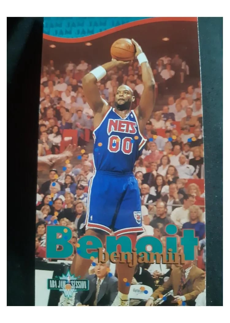 1995 Fleer Jam Session Benoit Benjamin #112 card