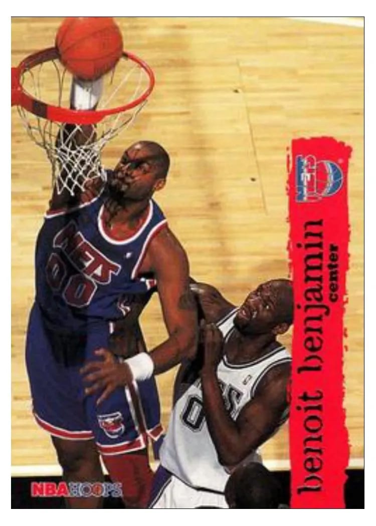 1995 Hoops Benoit Benjamin #102 card