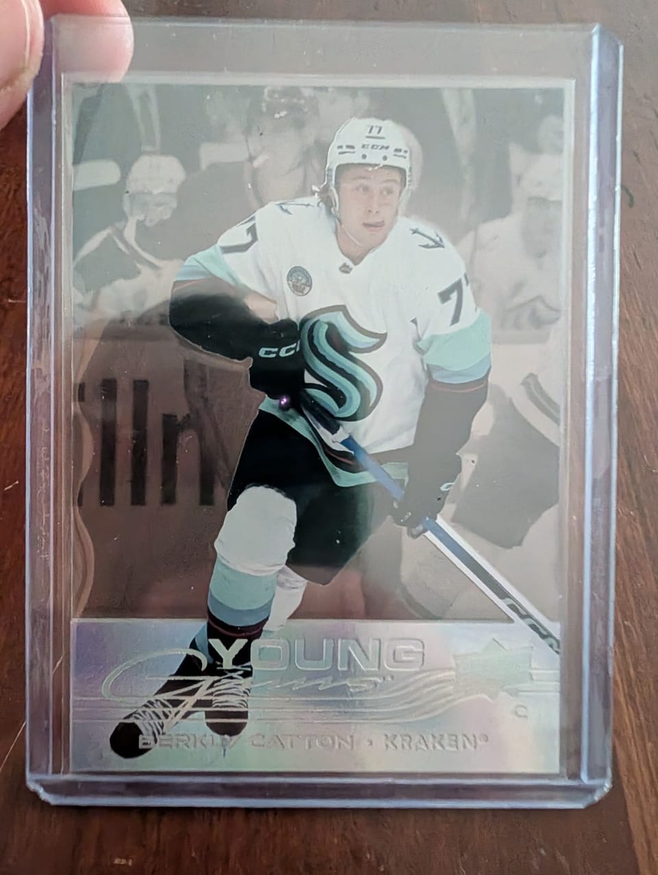 2025-26 Upper Deck Young Guns Acetate Berkly Catton #712 card