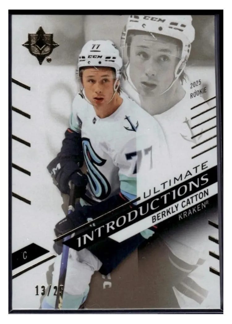 2025 Upper Deck Ultimate Collection Introductions Berkly Catton #UI-CA card