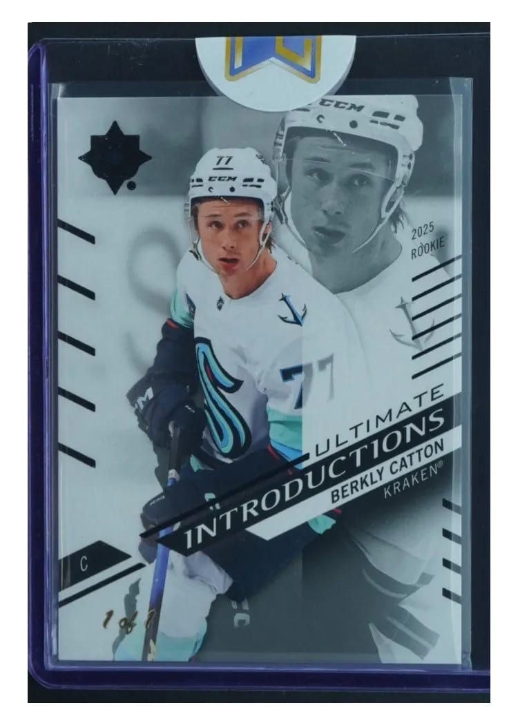 2025 Upper Deck Ultimate Collection Introductions Berkly Catton #UI-CA card