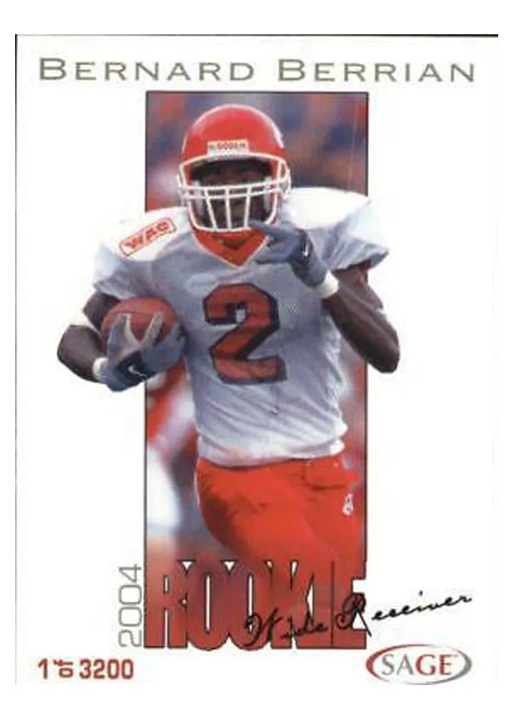 2004 Sage Bernard Berrian #2 card