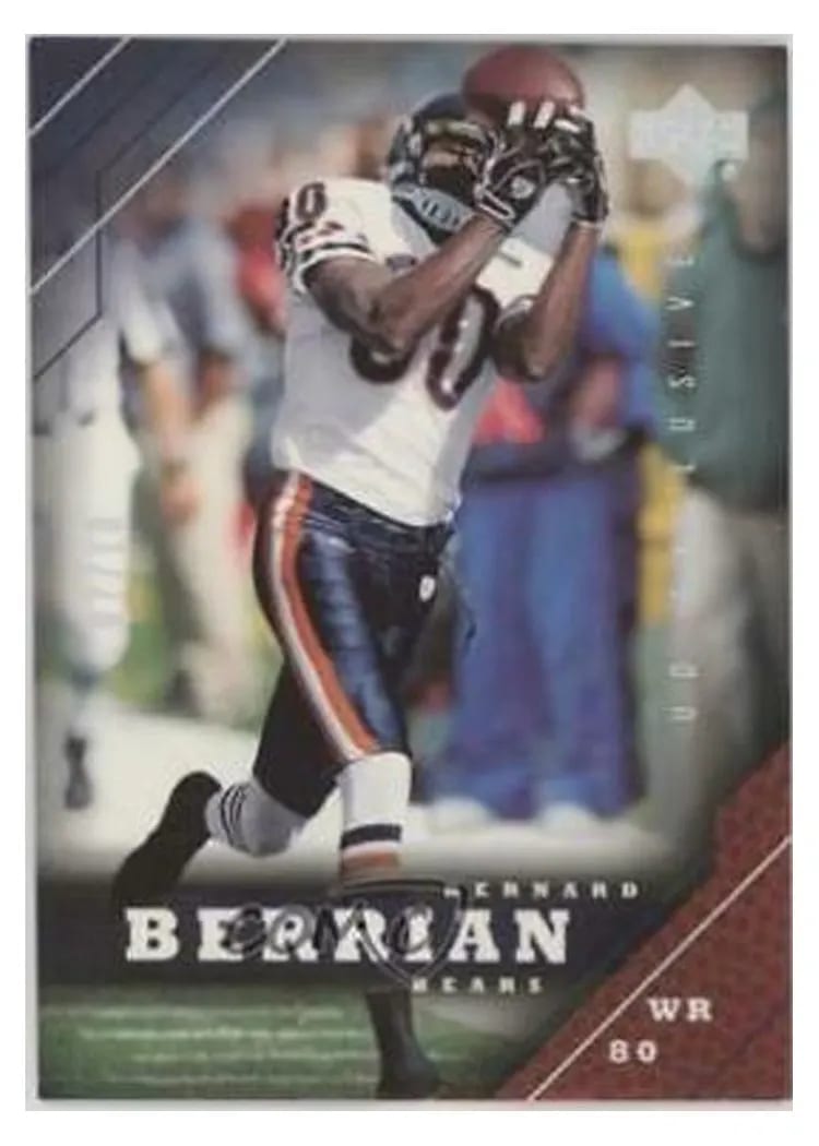 2005 Upper Deck Bernard Berrian #36 card