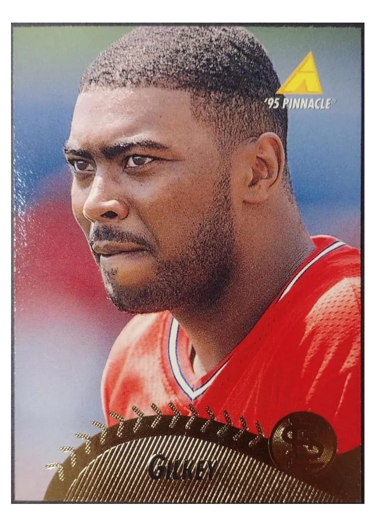 1995 Pinnacle Bernard Gilkey #62 card