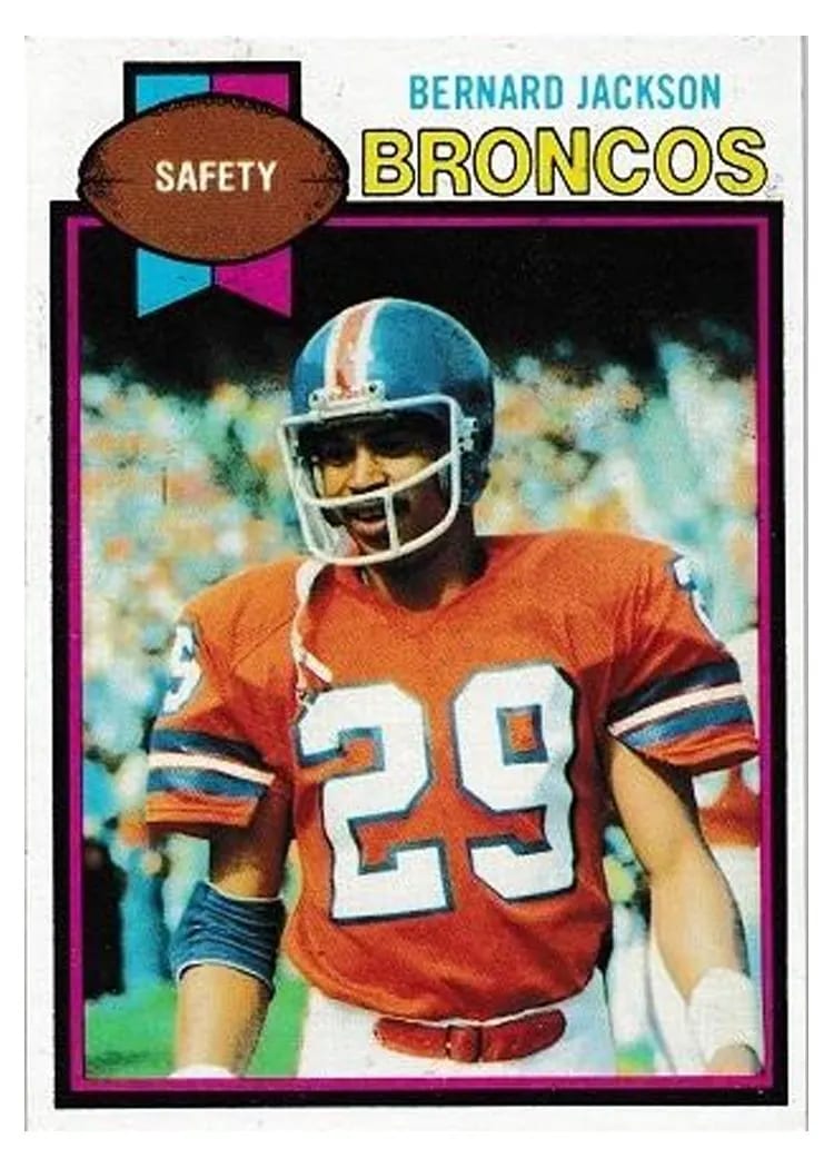 1979 Topps Bernard Jackson #12 card