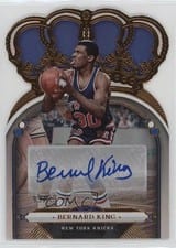 2022-23 Panini Crown Royale Crown Autographs Bernard King #CA-BDK card