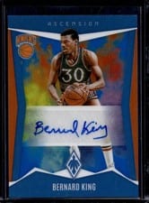 2023-24 Panini Phoenix Ascension Autographs Bernard King #AA-BKG card