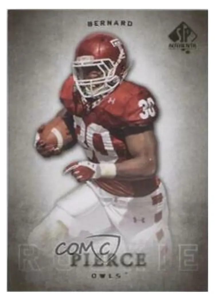 2012 SP Authentic Bernard Pierce #110 card