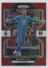 2022 Panini Prizm Premier League Bernd Leno Red Mosaic #69 card