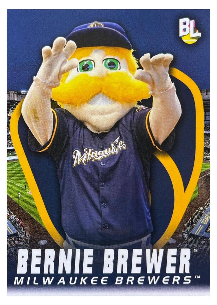 2023 Topps Big League Mascots Bernie Brewer #M-17 card