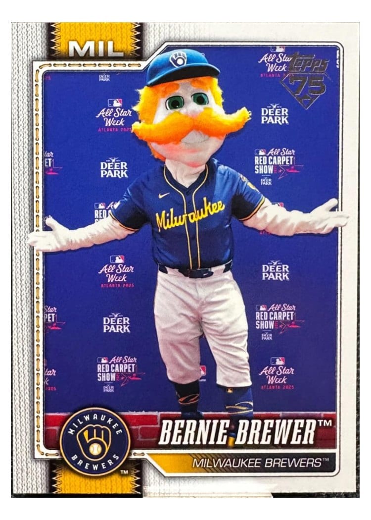 2026 Topps Mascots Bernie Brewer #M-5 card