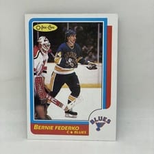 1986 O-Pee-Chee Bernie Federko #105 card