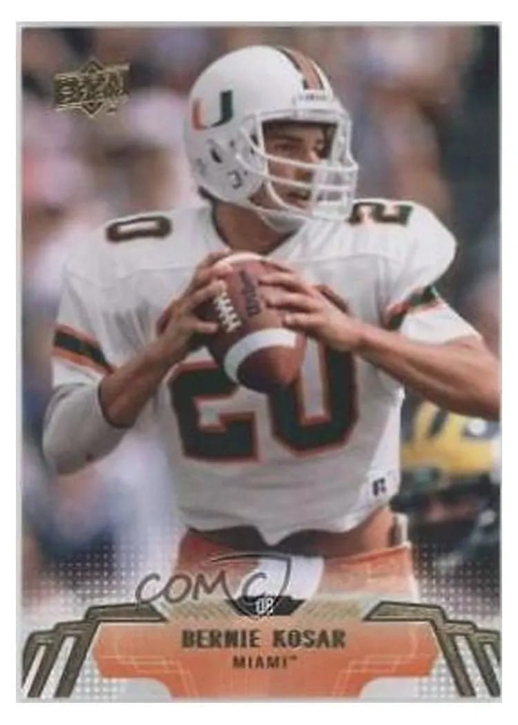 2014 Upper Deck Bernie Kosar #32 card