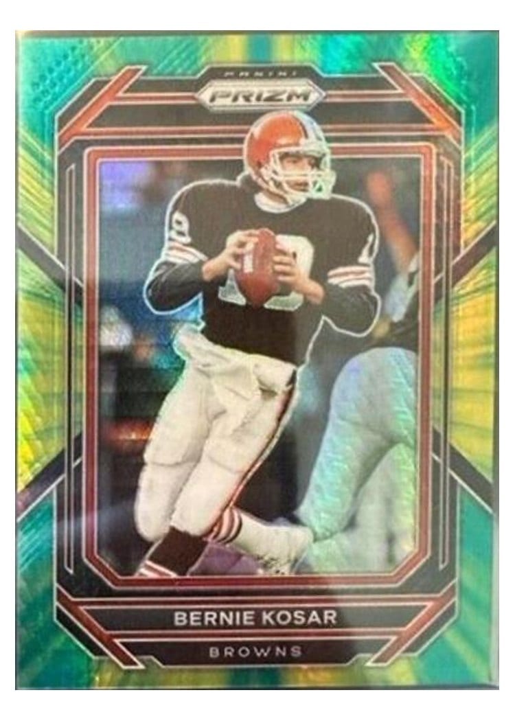 2022 Panini Prizm Base Set Bernie Kosar #74 card