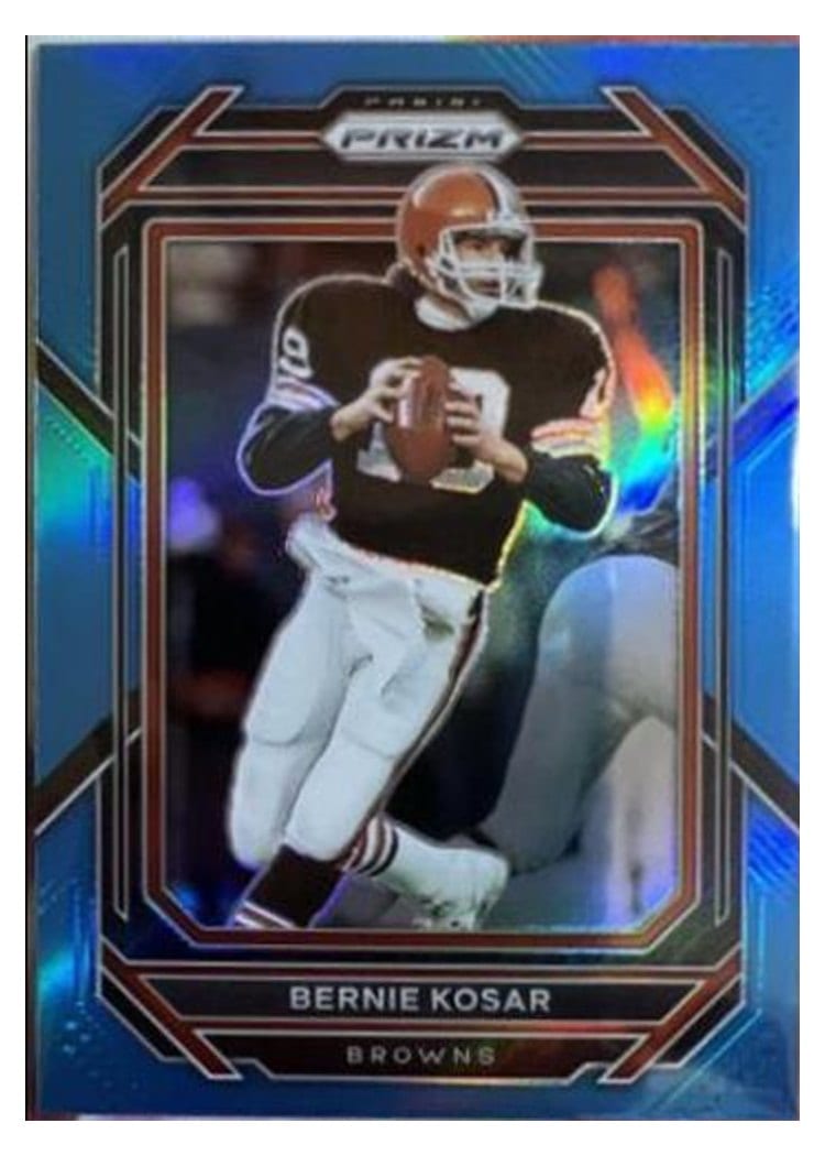 2022 Panini Prizm Base Set Bernie Kosar Light Blue #74 card