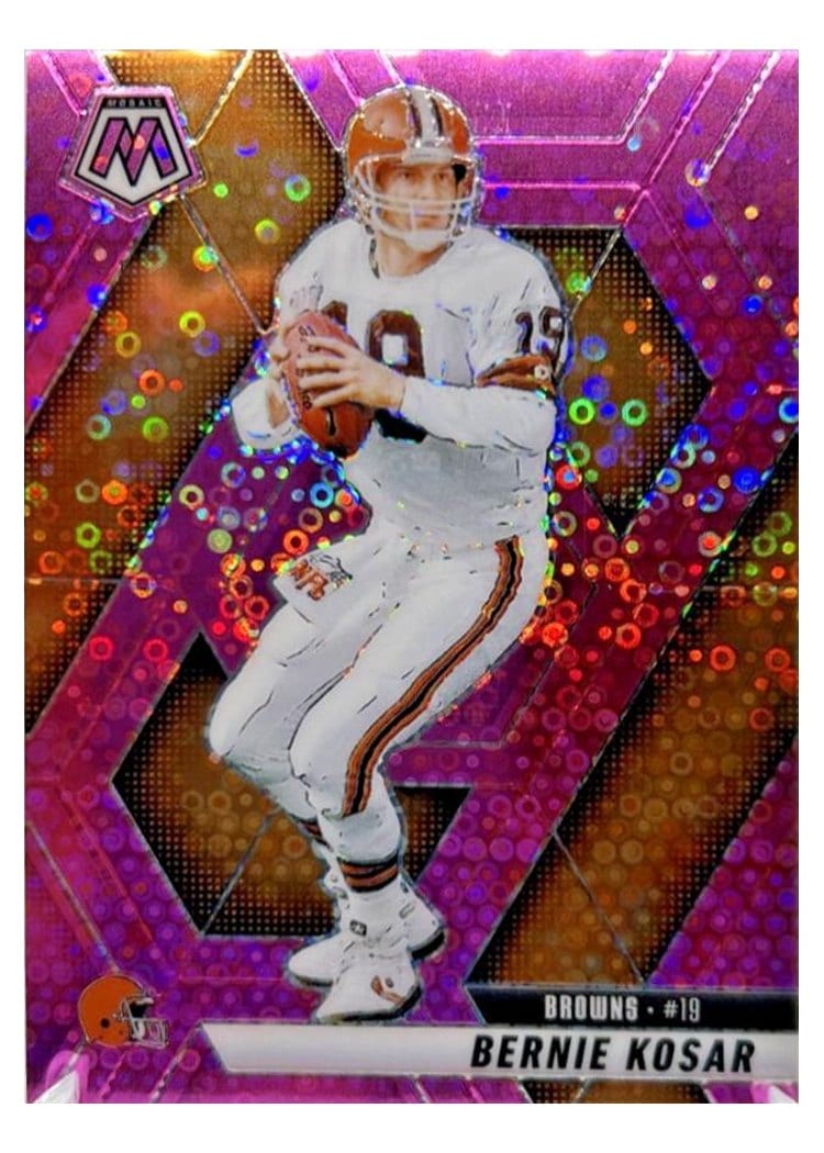2025 Panini Mosaic Base Set Bernie Kosar #65 card