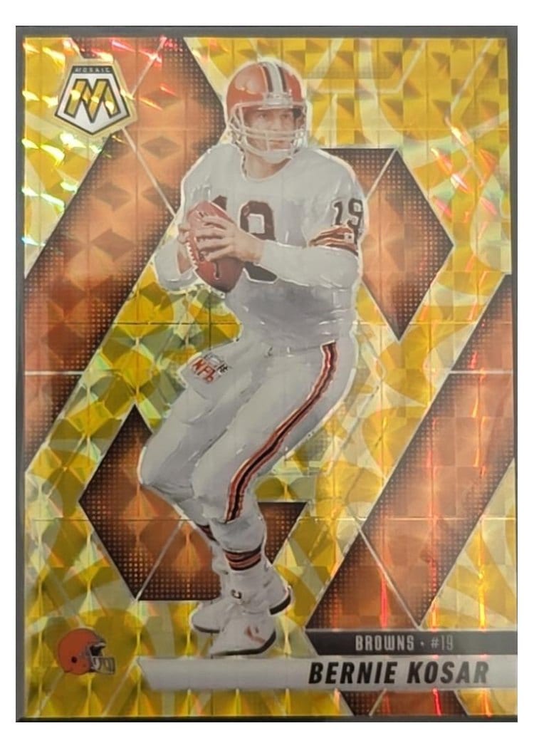2025 Panini Mosaic Base Set Bernie Kosar #65 card