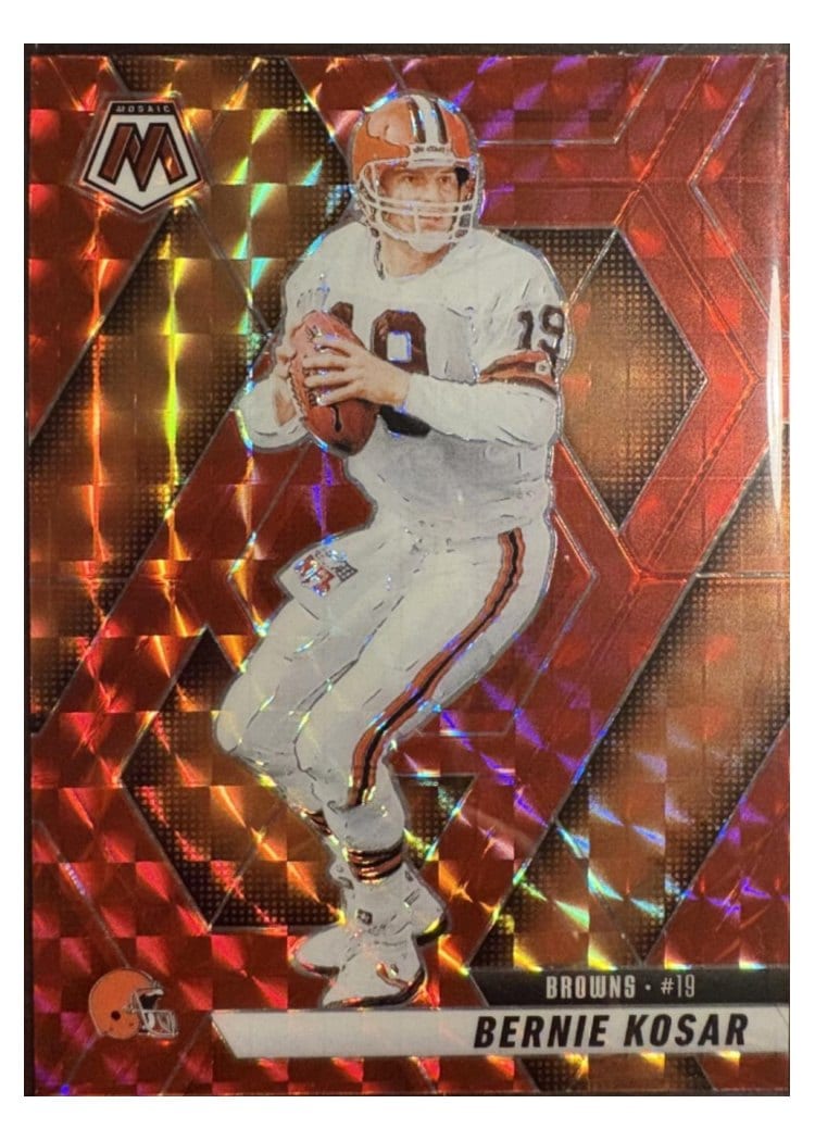 2025 Panini Mosaic Base Set Bernie Kosar #65 card