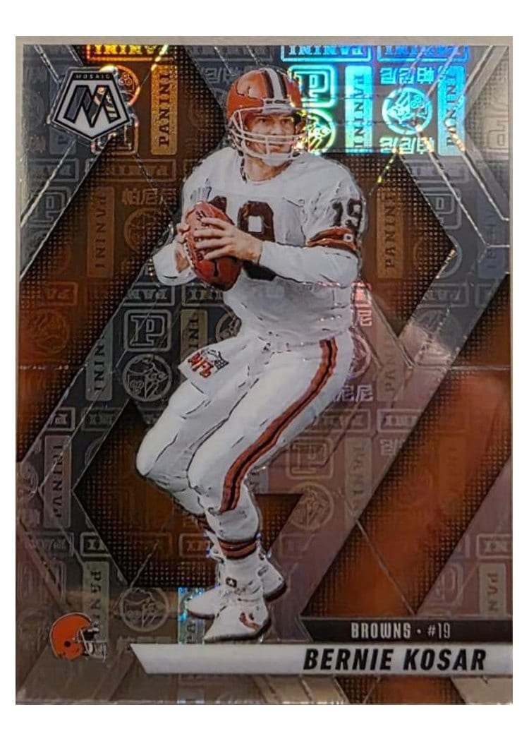 2025 Panini Mosaic Base Set Bernie Kosar #65 card