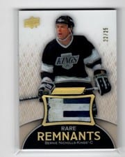2023-24 Upper Deck Engrained Remnants Bernie Nicholls #R-BN card