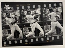 2024 Topps Black & White Frame Rate Bernie Williams #FR8 card