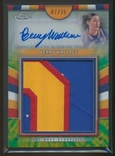 2024 Topps Chrome McDonald's All-American Golden Patch Autographs Berry Wallace #GPA-BW card