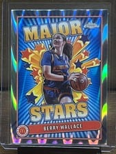 2024 Topps Chrome McDonald's All-American Major Stars Berry Wallace #SES-BEW card