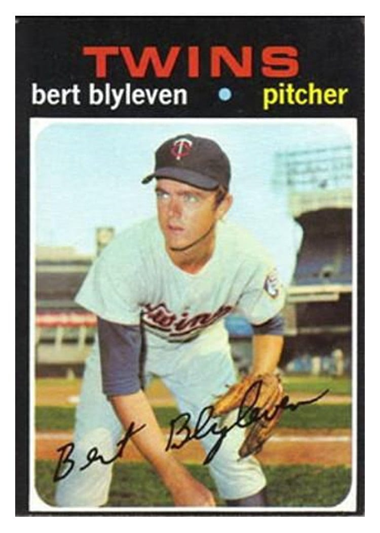 1971 Topps Base Set Bert Blyleven #26 card
