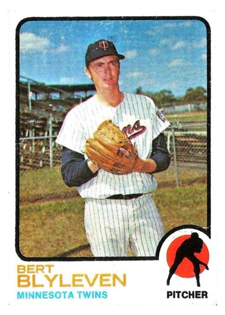 1973 Topps Bert Blyleven #199 card