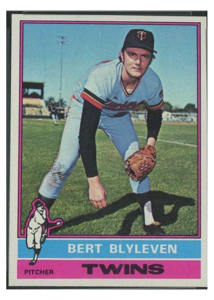 1976 Topps Bert Blyleven #235 card