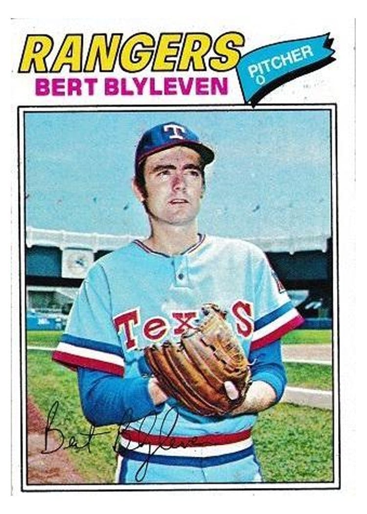 1977 Topps Bert Blyleven #630 card