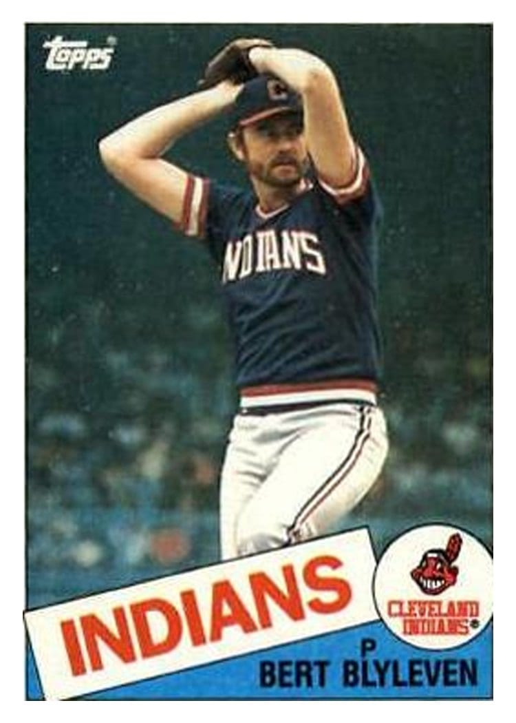 1985 Topps Bert Blyleven #355 card