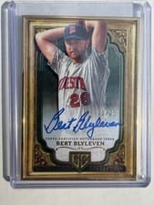2024 Topps Gilded Collection Gallery of Gold Autographs Bert Blyleven #GOG-BB card