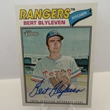 2026 Topps Heritage Real One Autographs Bert Blyleven #ROA-BB card