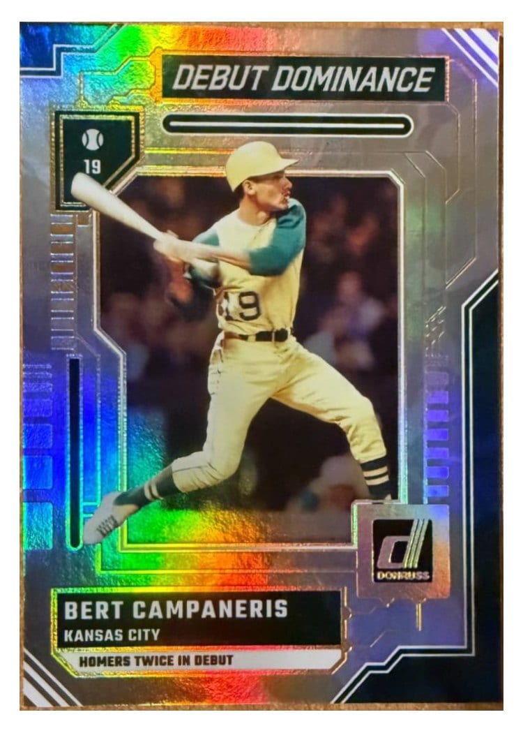 2025 Donruss Debut Dominance Bert Campaneris #8 card